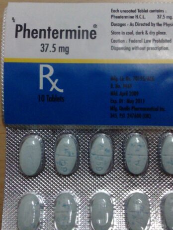 Phentermine 37.5 mg