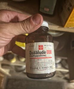 Alternative view of Quaaludes (Lemmon 714) Methaqualone 300 mg
